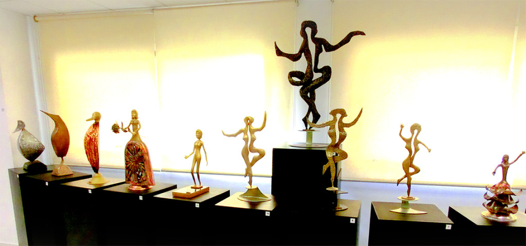 Esculturas de la exposición